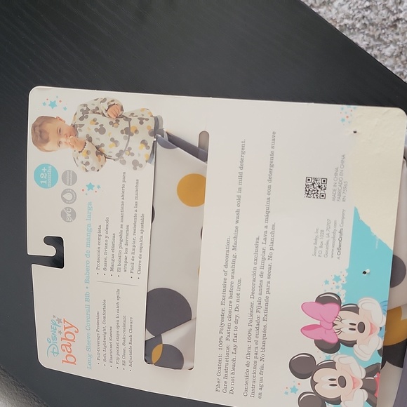 Disney Baby Long Sleeve Coverall Bib. - Picture 4 of 6